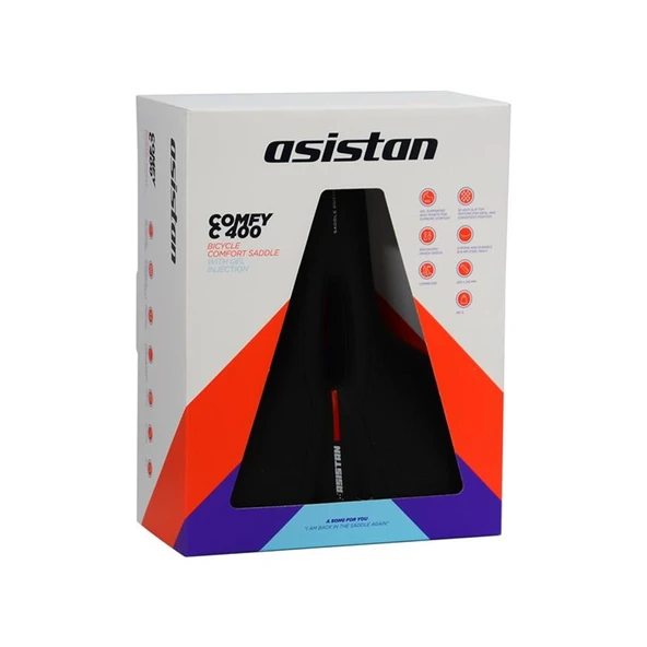 ASISTAN COMFY C400 SELE SİYAH - 3
