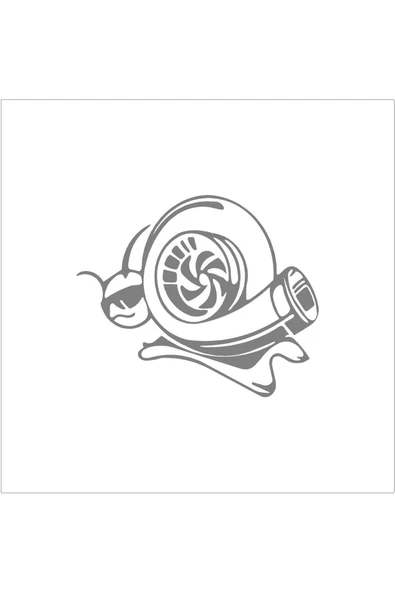 SEÇ Turbo Salyangoz Sticker  Çok Amaçlı Sticker ürün görseli
