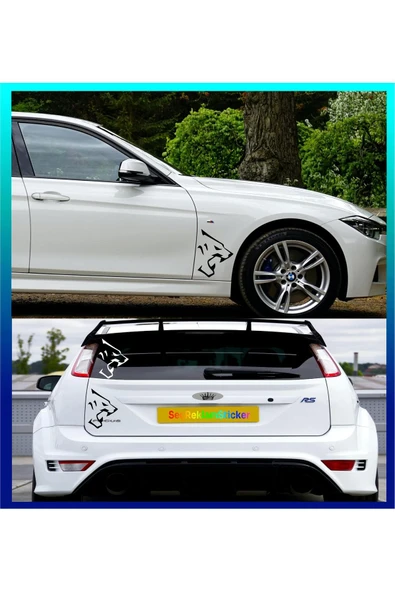 SEÇ Pars Sticker Çok Amaçlı Sticker Etiket - 2