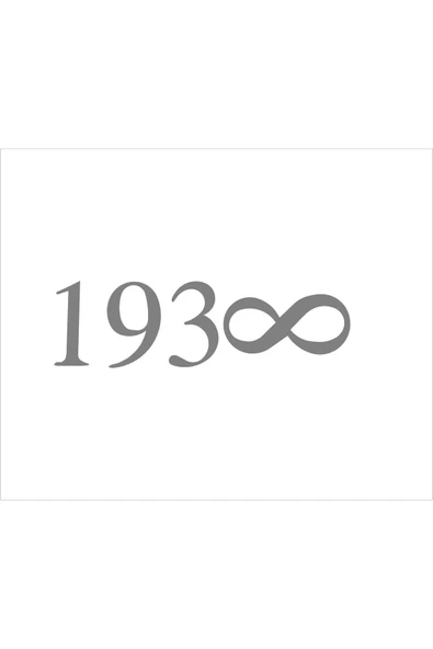 SEÇ 1938 Sonsuzluk Sticker Etiket Oto Sticker