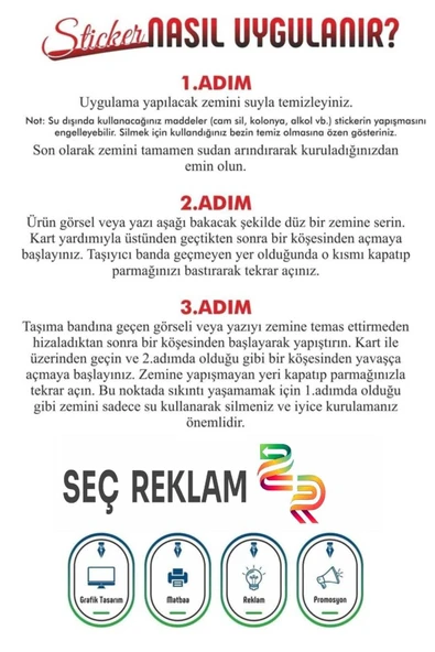 SEÇ Depo Kapağı Dizel Sticker Çok Amaçlı Etiket - 3