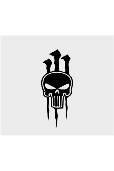 SEÇ Kuru Kafa Monster Sticker Çok Amaçlı Sticker Etiket ürün görseli