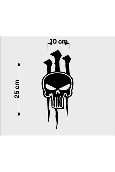 SEÇ Kuru Kafa Monster Sticker Çok Amaçlı Sticker Etiket - Resim 3