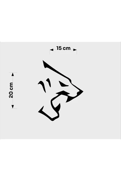 SEÇ Pars Sticker Çok Amaçlı Sticker Etiket - 3