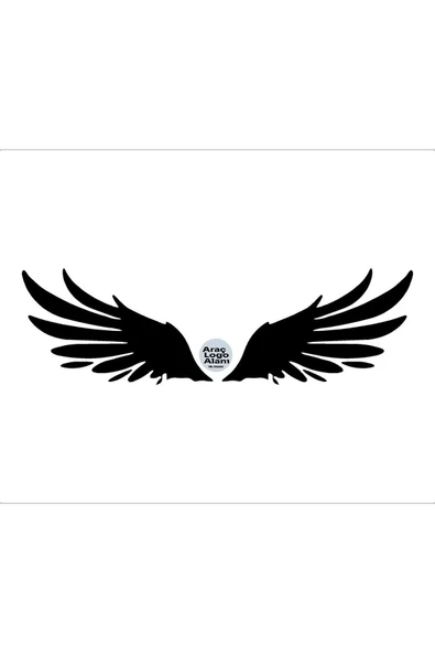 SEÇ Kanat Araç One Sticker Çok Amaçlı Sticker Etiket