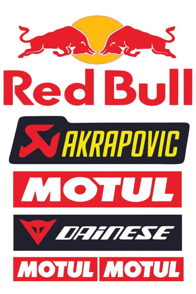 1F MOTO Motorsiklet Çok Amaclı Sticker Seti 18x17cm