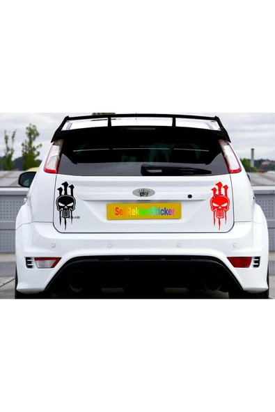 SEÇ Kuru Kafa Monster Sticker Çok Amaçlı Sticker Etiket - Resim 2