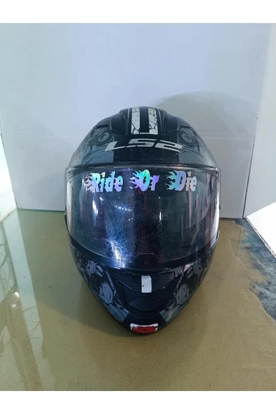 SEÇ Ride Or Die Sticker Kask Sticker Çok Amaçlı Sticker - 4