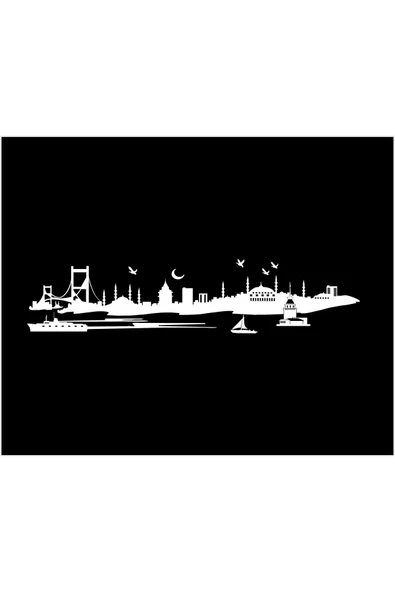 SEÇ Manzara İstanbul Sticker Oto Sticker ürün görseli