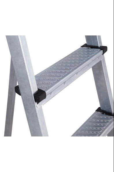 ASVERA 4+1 Basamaklı Profil Merdiven – Kaymaz, Güvenli, Ev & Bahçe Kullanımı İçin - Resim 7