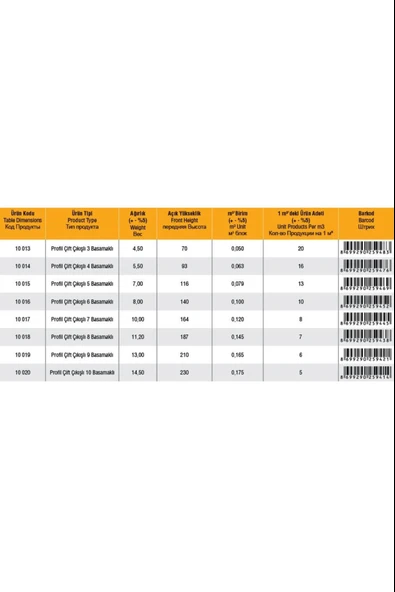 ASVERA 7+7 Çift Çıkışlı Profil Merdiven – Sağlam, Güvenli, Ev & Ofis Kullanımı İçin ürün görseli