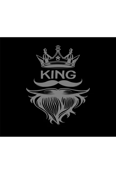 SEÇ Kral Tacı Ve Sakallı Adam Sticker