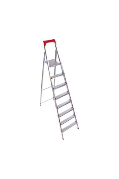 ASVERA 7+1 Basamaklı Profil Merdiven – Sağlam, Hafif, Ev & Bahçe Kullanımı İçin ürün görseli