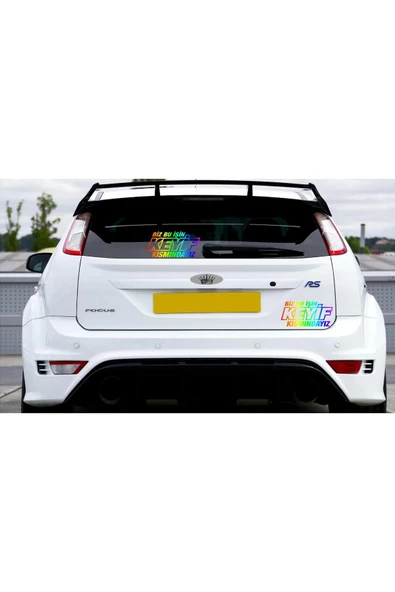 SEÇ Biz Bu İşin Keyif Kısmındayız Hologram (Çok Renkli ) Sticker - 3