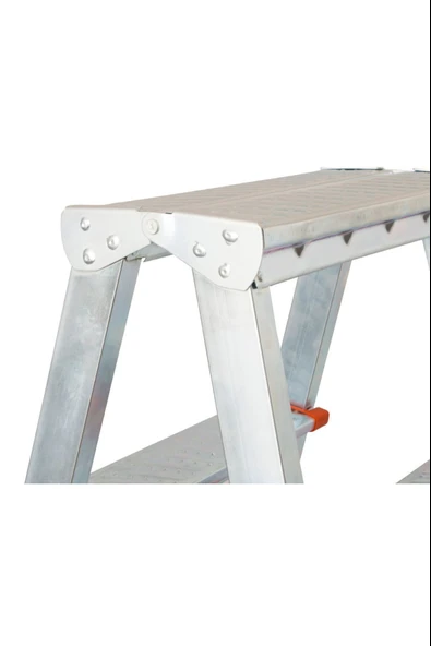 ASVERA 8+8 Çift Çıkışlı Profil Merdiven – Dayanıklı, Hafif, Ev & Bahçe Kullanımı İçin - Resim 2