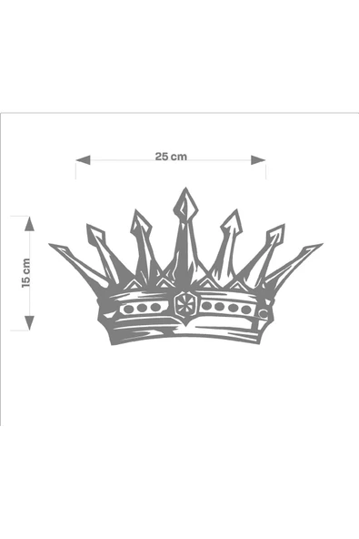 SEÇ The King Taç Sticker - 2