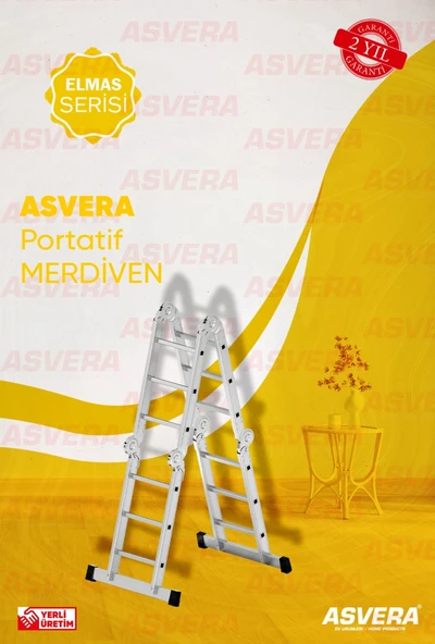 370 CM. ÇOK AMAÇLI (AKROBAT) MERDİVEN - 1