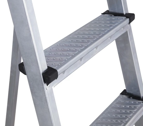 ASVERA 8+1 Basamaklı Profil Merdiven – Hafif, Kaymaz, Ev & İş Yeri Kullanımı İçin - Resim 6