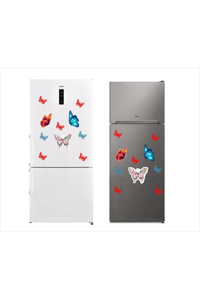 SEÇ Kelebek Sticker Etiket Çok Amaçlı Sticker - 2