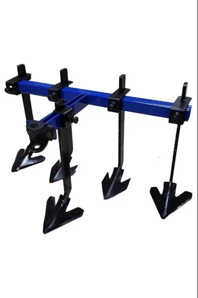 ASVERA 5’li Ayarlanabilir Çelik Kaz Ayağı Pulluk | Tüm Çapa Makinelerine Uyumlu Tarım Aparatı - Resim 2