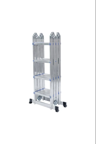 ASVERA 370 CM / 3x4 Çok Amaçlı Akrobat Alüminyum Merdiven – Katlanabilir & Endüstriyel - Resim 6