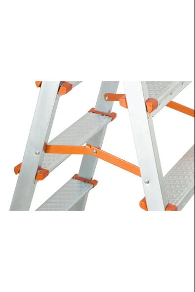 ASVERA 9+9 Çift Çıkışlı Profil Merdiven – Kaymaz, Sağlam, Ev & İş Yeri Kullanımı İçin - Resim 4