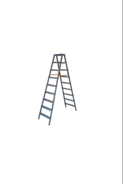 ASVERA 9+9 Çift Çıkışlı Profil Merdiven – Kaymaz, Sağlam, Ev & İş Yeri Kullanımı İçin ürün görseli