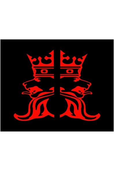 SEÇ Aslan Kral Cam Uyumlu Sticker Araba Sticker