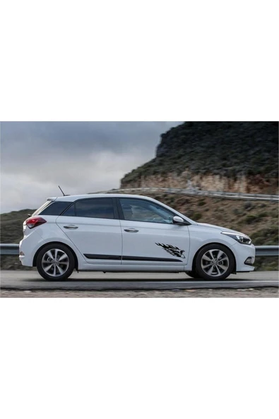 SEÇ Alevli Kartal Sticker  Çok Amaçlı Sticker - Resim 2