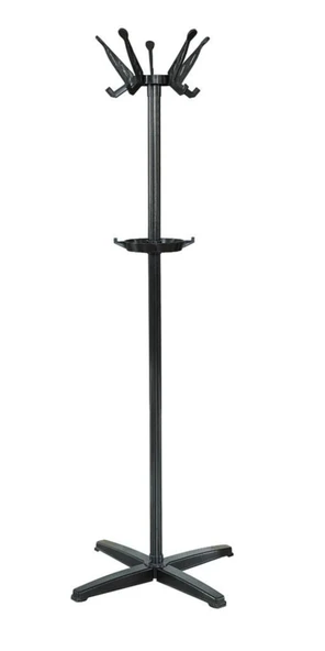 ASVERA Portatif Demonte Metal Portmanto Askılık | Ayaklı Elbise – Şapka – Çanta Askısı - Resim 4