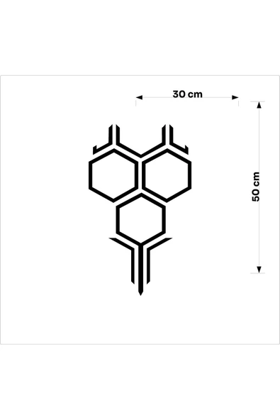 SEÇ Petek Ön Kaput Uyumlu Sticker  Çok Amaçlı Sticker - Resim 3