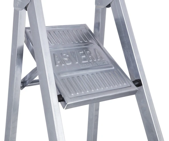 ASVERA 8+1 Basamaklı Profil Merdiven – Hafif, Kaymaz, Ev & İş Yeri Kullanımı İçin - Resim 4