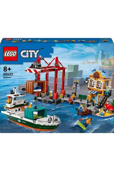 ® City Yük Gemili Liman 60422 - 8+ Yaratıcı Oyuncak Yapım Seti (1226 Parça) - 3
