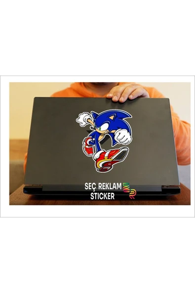 SEÇ KİRPİ SONIC STİCKER ÇOK AMAÇLI STİCKER - 4