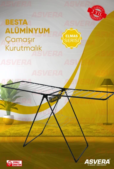 ASVERA BESTA ALÜMİNYUM ÇAMAŞIR KURUTMALIK