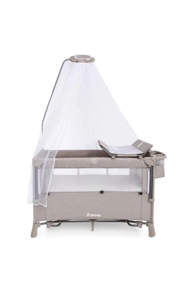 Arka Bahçemdeki Atölyem Exclusive Comfort 8 In 1 Park Yatak Oyun Parkı Haki 70 X 110 Cm. - 7