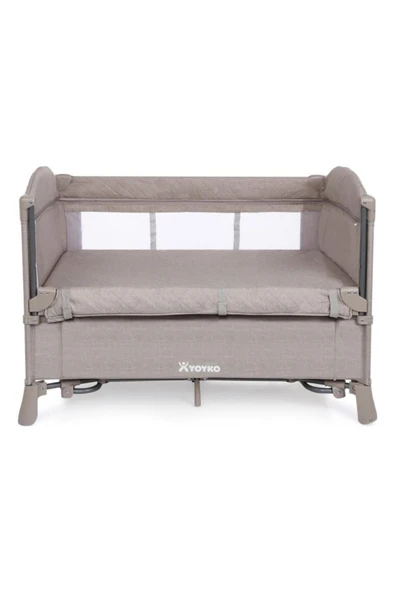 Arka Bahçemdeki Atölyem Exclusive Comfort 8 In 1 Park Yatak Oyun Parkı Haki 70 X 110 Cm. - 5