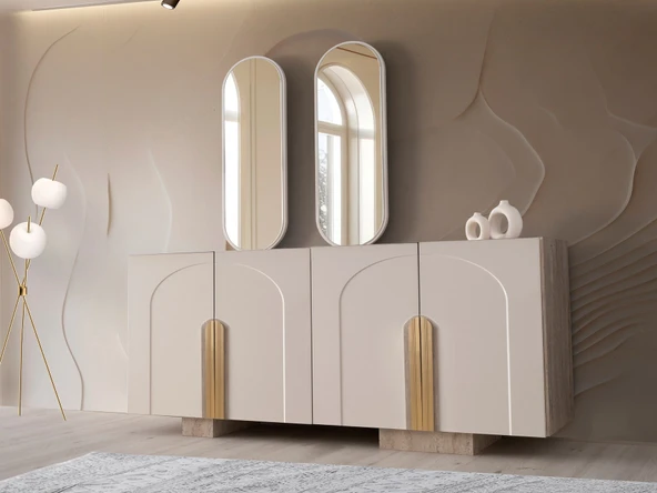VİZON MDF KONSOL VE AYNA