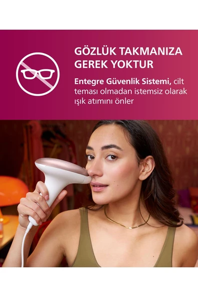 Philips Brı924/00 Lumea Lazer Epilasyon Ipl Tüy Alma Cihazı,çanta Ve Yüz Temizleme Cihazı Hediyeli - 3