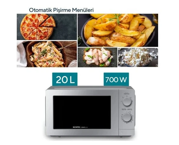 KUMTEL Silver Smartwave Inverter Mikrodalga HMIN-06 - 2