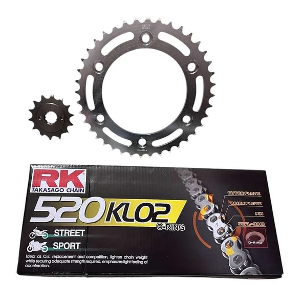 Honda CRF 250 L RK Zincir Dişli Seti 2013-2018