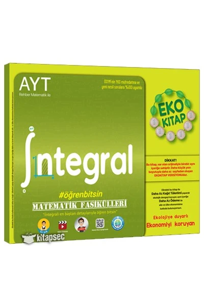 AYT Matematik Fasikülleri Eko İntegral Tonguç Akademi