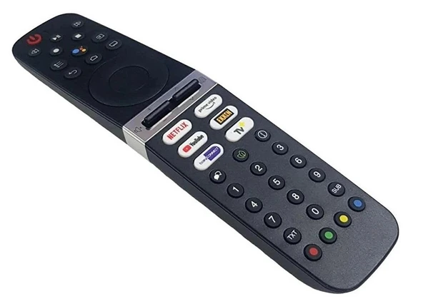 Arçelik A32 D 695 B  İle Uyumlu Mikrofonlu Smart Tv Kumanda - 3