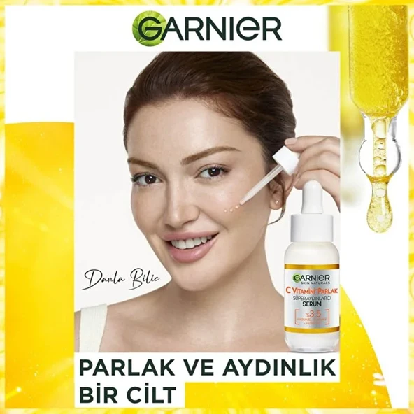 Garnier C vitaminli serum süper aydınlatıcı koyu leke azaltıcı serum 30 ml - 7