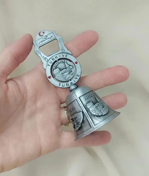 Zil Çan Resepsion Otel Okul Sallama Zili Metal Dümen Nostalji Müzikal Antalya Görseli - 2