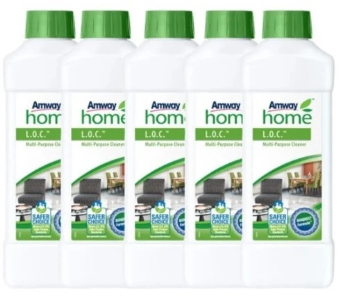 Amway Loc Çok Amaçlı Temizleyici 1 Lt L.o.c. Çok Amaçlı Temizleyici 5 Adet