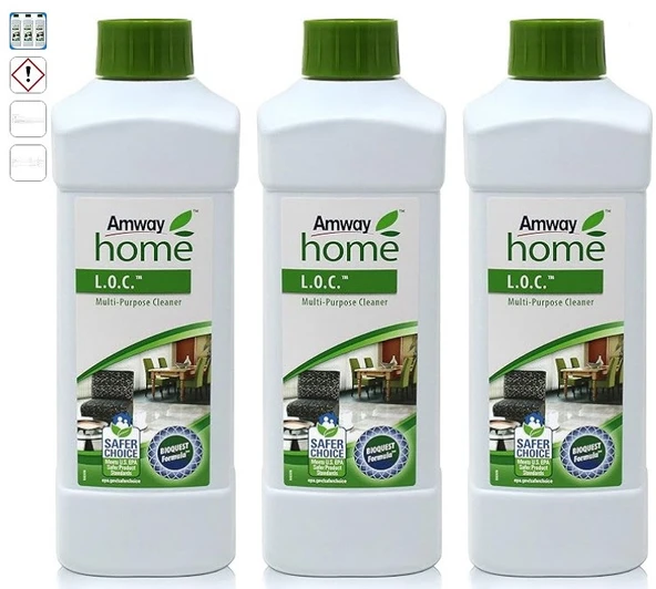 Amway Loc Çok Amaçlı Temizleyici 1 Lt L.o.c. Çok Amaçlı Temizleyici 3 Adet