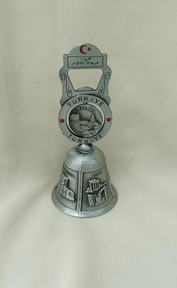 Zil Çan Resepsion Otel Okul Sallama Zili Metal Dümen Nostalji Müzikal Antalya Görseli