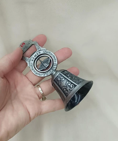 Zil Çan Resepsion Otel Okul Sallama Zili Metal Türkiye Yazılı Nostalji Müzikal Antalya Görseli - 2