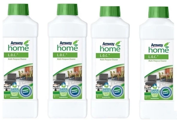 Amway Loc Çok Amaçlı Temizleyici 1 Lt L.o.c. Çok Amaçlı Temizleyici 4 Adet